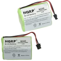 HQRP 2-Pack Battery for Uniden BEARCAT BC220XLT BC220 UBC220XLT UBC180XLT BC120 BC120XLT UBC120XLT Scanner