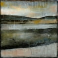 thumbnail image 2 of Goldberger, Jennifer 26x26 White Modern Wood Framed Museum Art Print Titled - Misty Horizon IV, 2 of 4
