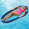 SwimWays Spring Float, Blue Stripe/Hibiscus