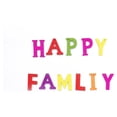 thumbnail image 3 of LOLIPPYY 200pcs Crafting Wood Letters Wood Letter Ornaments Assorted Color DIY Material Christmas, 3 of 8