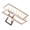 thumbnail image 2 of Pinza para el cabello elegante, pinzas para el cabello de metal para mujeres, Oro rosa, 2 of 9