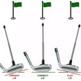 thumbnail image 6 of UDIYO Golf Alignment Rods, Magnetic Club Alignment Stick,  Magnet Lie Angle Tool Golf Training Aid, 6 of 9