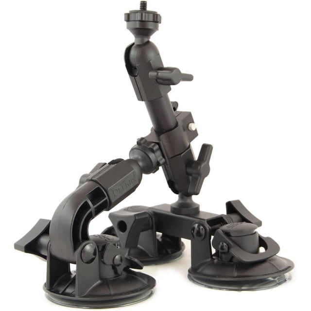 Soporte para cámara Delkin Devices Fat Gecko, ventosa triple