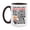 White/Black, variant on Climber Trump Mug, Funny Gift Idea For Climber, 11Oz Or 15Oz Ceramic Coffee Cup