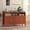 Cherry, variant on Frmobepts Farmhouse Sideboard Buffet Cabinet, Barn Doors Storage Cabinet with Open Shelf, 55'' Wood Coffee Bar Microwave Station for Kitchen, Living Room, Hallway, Cherry