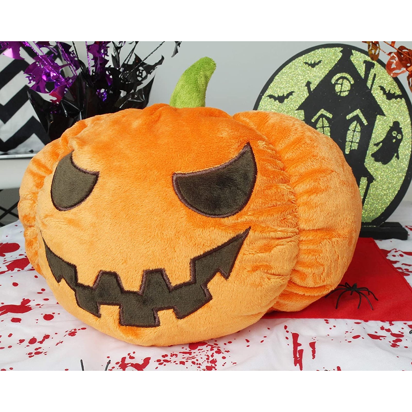 Jack-O’-Lantern & Ghost-Shaped Halloween Pillows - 2 Pc. | Halloween Express