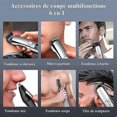 thumbnail image 3 of Professional Hair and Beard Clipper for Men Cordless Rechargeable Waterproof Hair Clipper with 6 Shaving Heads and 5 Combs, 3 of 4