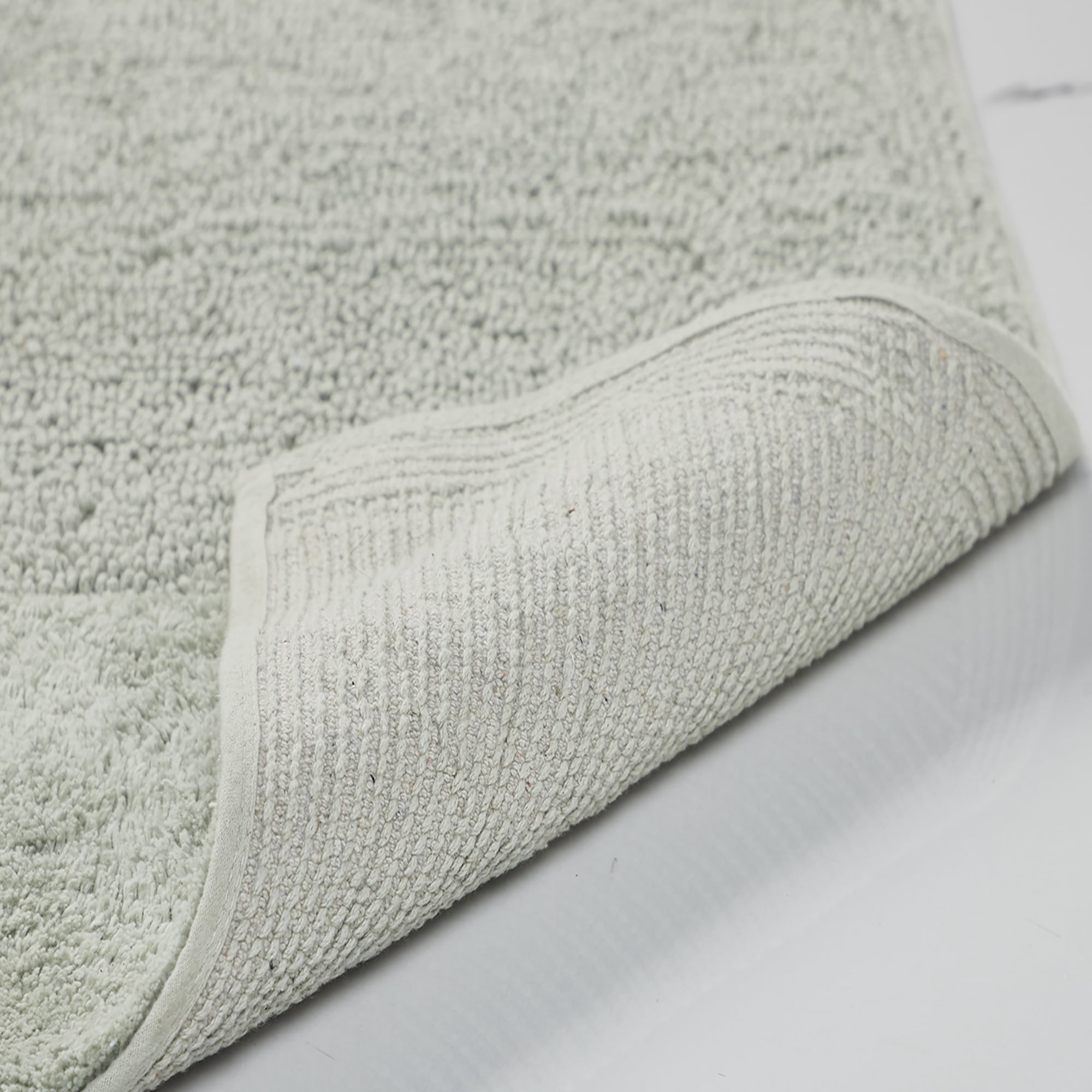 Better Trends 5 Piece Bathroom Rug Set, 100% Cotton, Extra Soft Tufted Bath Mat, Water Absorbent & Non Slip Bath Rug, (Dark Sage) Granada Collection