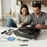 Gemini TT-5000 Direct Drive DJ Turntable for Vinyl Records