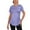 Purple, variant on Posijego Womens Workout Tops Quick Dry Athletic Top Short Sleeve Mesh Lightweight Casual Gym Tee Shirts