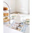 thumbnail image 4 of Watercolor Easter Kitchen Dish Towels for Drying Dishes Set of 4, Cute Gnomes Eggs Flowers Colorful Grid Waffle Weave Microfiber Hand Tea Bathroom Towels Quick Dry & Absorbent Towel 12x12, 4 of 7