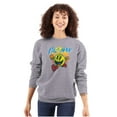 thumbnail image 3 of PACMAN Vintage Retro Video Game Sweatshirt for Men or Women Brisco Brands S, 3 of 6