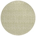 thumbnail image 2 of Addison Rugs Chantille Indoor/Outdoor Transitional Panel Beige Washable Round Rug, 8' x 8', 2 of 6