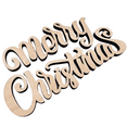 thumbnail image 2 of Krafty Supply 1/4" Birch Wood Merry Christmas Wood Words Cutout | Merry Christmas wood | Christmas wreath | Christmas Door hanger | Wood Shapes | 22", 2 of 4
