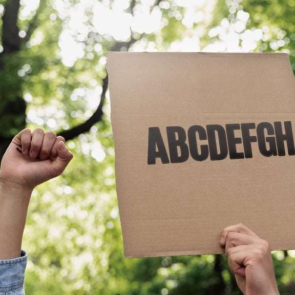 Luxshiny 2Sets Self Adhesive Letter Stickers for Bulletin Boards and Outdoor Use