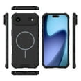 thumbnail image 3 of Allytechgroup Rugged Case for Apple iPhone Air, [Compatible with Magsafe] Lightweight Bumper Heat Dissipation Design Anti-Scratch Shockproof Phone Case Cover for iPhoen 17 Pro Max, Black, 3 of 7