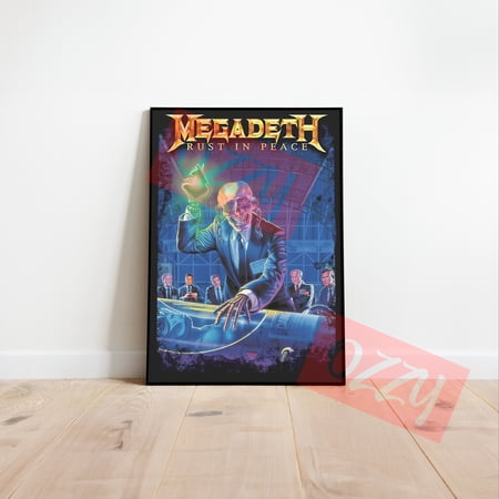 Onimhouse Poster Megadeth Rust In Peace Poster - UNFRAMED