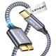 thumbnail image 1 of Cable USB C a micro B JSAUX, paquete de 2 (1 m+2 m) para disco duro, 1 of 7