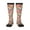 3 Black, variant on Watercolor Birds Knee Socks, High Socks Long Stretchy Sock Women Knee High Stocking, Long Socks for Women