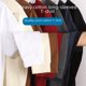 thumbnail image 3 of Camiseta de manga larga de algodón puro de 300 g de peso pesado para otoño/invierno, color sólido, holgada, con rosca de tornillo y cuello pequeño para hombres y mujeres, 3 of 4