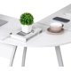 thumbnail image 5 of HHQHHQA  L-Shaped Corner Desk Computer Gaming Desk - Modern Home PC Table Office Writing Workstation, White, 5 of 7