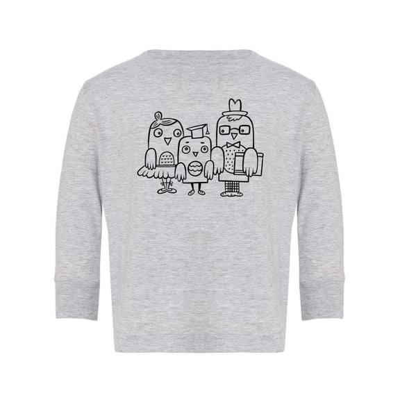 The Graduation Of An Owl Long Sleeve Toddler -Image by Shutterstock,  3 Toddler