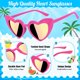 thumbnail image 2 of Gafas de Sol Infantiles GINMIC en Forma de Corazón Paquete de 24 para Fiestas, 2 of 7