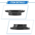 thumbnail image 5 of Unique Bargains 80mm Car Headlight Dust Cover F14C Flat Cap Rubber Housing Dust Seal Cap 2 Pcs, 5 of 6