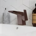 thumbnail image 5 of Carre Single Hole, Single-Handle, Bathroom Faucet in Oil Rubbed Bronze, 5 of 12