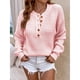 thumbnail image 2 of Suéteres Para Mujer, Suéteres de Otoño , Moda Informal, Cuello en V, Color Sólido, Blusa de Manga Larga Odeerbi ODB147237, 2 of 6