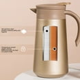 thumbnail image 7 of Mocha Keep Hot Pot | 304 Stainless Steel Mini Hot Water Bottle | 800ml Small Capacity Coffee Pot | Gold Household Baby Warm Water Bottle, 7 of 7