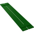 thumbnail image 6 of Ekena Millwork 11 1/4"W x 57"H True Fit PVC Two Board Spaced Board-n-Batten Shutters, Viridian Green (Per Pair - Hardware Not Included), 6 of 8