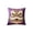 Purple, variant on Traditional Lion Head Embroidered Throw Pillow Cover, Square Cushion Case without Insert, Classic Oriental Decor for Living Room Sofa, Couch and Farmhouse Indoor Home Furnishing Arrangement, Brown