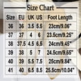 thumbnail image 4 of Bxsruta Women's Flock Mary Jane Flats with Bow and Adjustable Buckle Strap Casual Slip on Shoes, 4 of 7