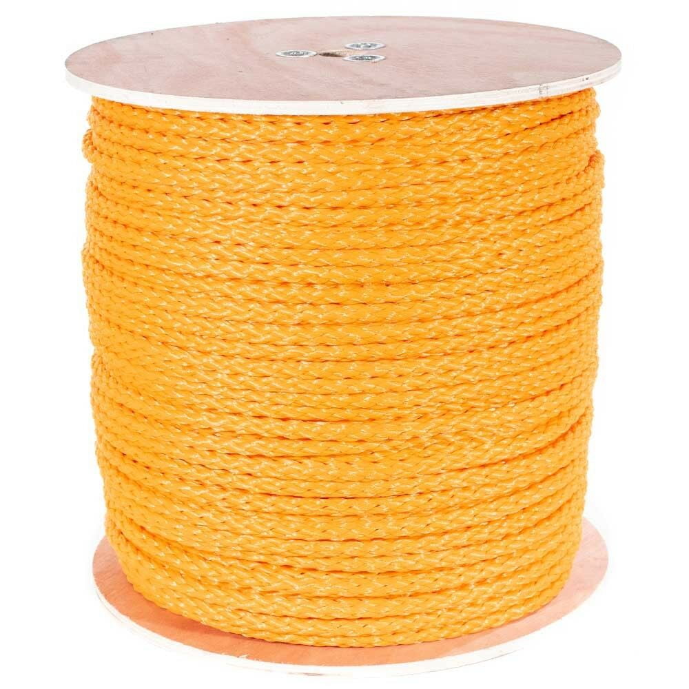 Hollow Braid Polypropylene Rope Large Variety of Colors and Diameters