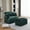Green, variant on Youdao Oversized Chair with Ottoman, 47" W Deep Seat Sofa Chair, Comfortable Corduroy Upholstered Sofa Chaise Longue, Arm Chair Without Installation Sleeper Chair for Living Room, Office, Light Grey