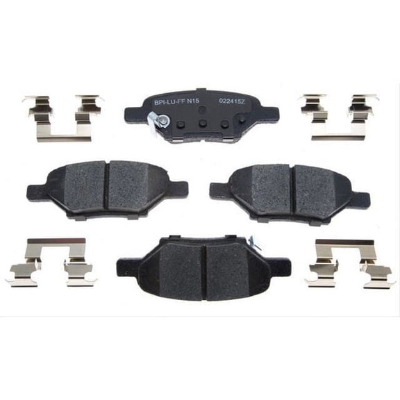 Rear Brake Pad Set - Compatible with 2005 - 2010 Pontiac G6 2006 2007 2008 2009