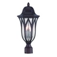 thumbnail image 1 of Acclaim 39817ABZ Milano Collection 3-Light Outdoor Light Fixture Post Lantern, Architectural Bronze, 1 of 1