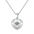thumbnail image 2 of TIMIFIS Necklace Hollow Out Rotation Necklace Cubic-Zirconia Necklace Gift For Women Gril Wonderful Gift - Summer, 2 of 3