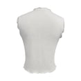 thumbnail image 4 of XIAONA Casual Tank Tops For Women Summer Sleeveless Solid Color Crew Neck Racerback Flounce Standard Straps Comfortable Breathable Soft Fashion Sexy Daily Basic Tops For Female,M, 4 of 5