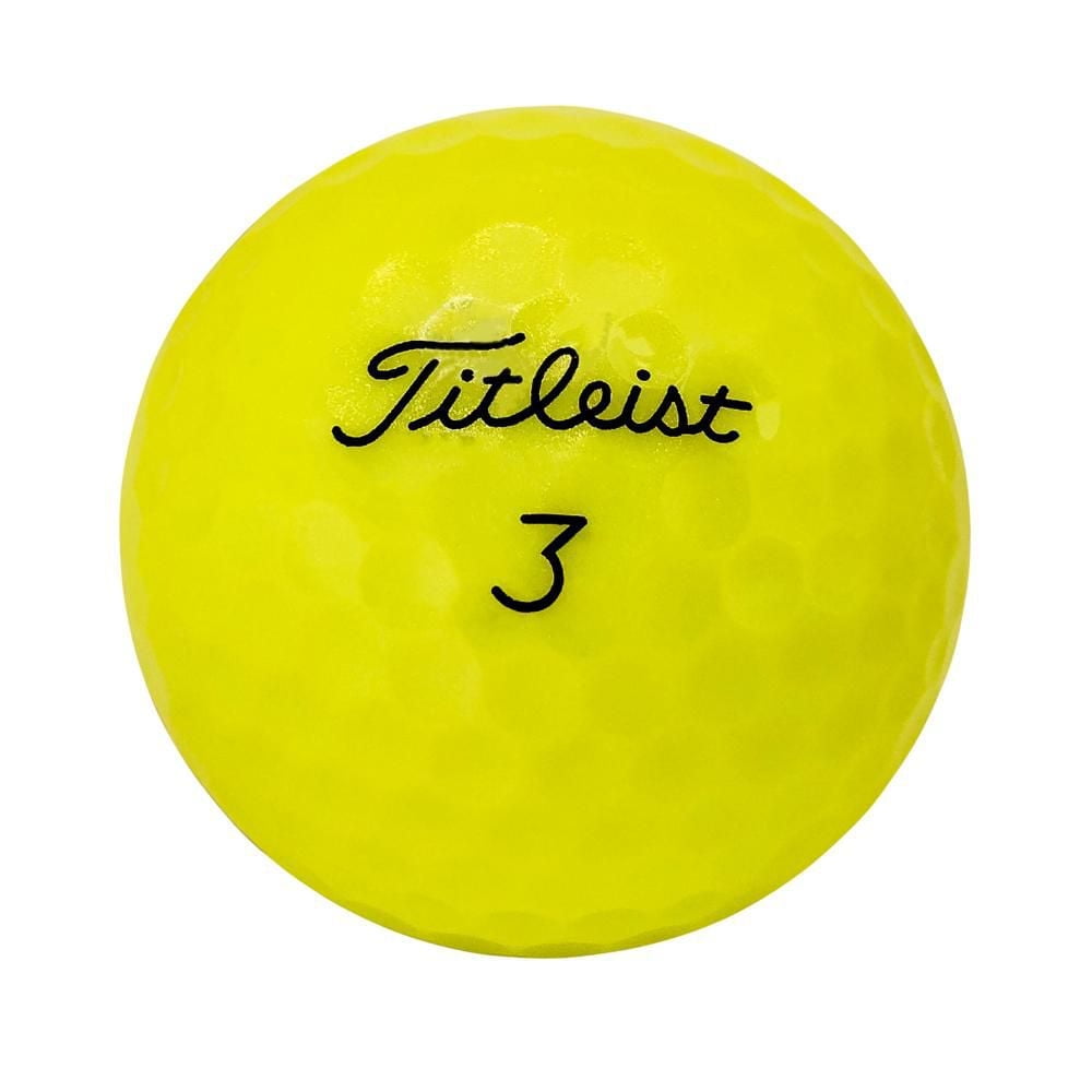 Mulligan - 36 Titleist Pro V1 2024 5A Mint Recycled Used Golf Balls, Yellow