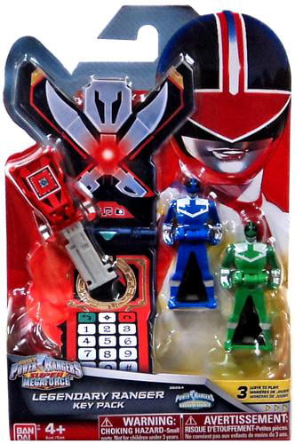 Loose Power Rangers Legendary Ranger Key Pack Red Super Megaforce Ranger Key 