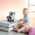thumbnail image 6 of White Plush Cat Stuffed Animal Interactive Cat Robot, Robotic Cat Barking Meow Kitten Touch Control, Electronic Pet, Robot Kitty Toy, Animated Cat for Girl Baby Kid L:12" * H:8" *, 6 of 8