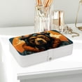 thumbnail image 6 of Bear PU Leather Necklace Holder with Removable Compartment, Portable Decorative Box Jewelry Boxes Necklace Organizer, 6 of 6