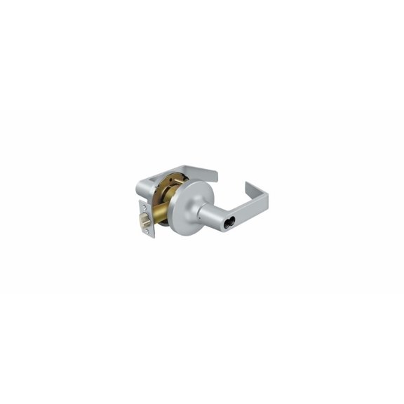 Deltana CL504FRCNC-26D Comm. Storeroom IC Core GR1, Clarendon Less CYL in Brushed Chrome