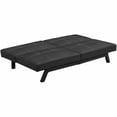 DHP Delaney Splitback Futon Sofa Bed, Multiple Colors