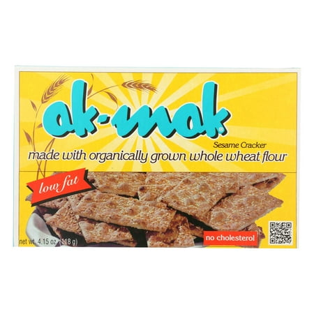 Akmak Sesame Crackers, 4.15 Ounce