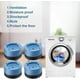 thumbnail image 5 of 4 piezas estabilizador de lavadora almohadilla antivibración almohadilla antivibración universal lavadora refrigerador lavadora soporte estabilizador de pie (azul) Rojo Verde, 5 of 5