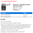 thumbnail image 2 of Heater Core - Compatible with 2002 - 2006 Nissan Altima 2003 2004 2005, 2 of 2