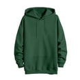 thumbnail image 6 of KeShDi Hoodies for Men Y2k Hoodies Fashion Hooded Sweatshirt Streetwear Woman's Printted Round-Neck Long Sleeve Hooded Sweatshirt T-Shirt Blouse Army Green XL, 6 of 8